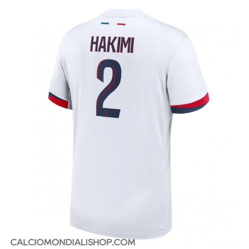 Maglie da calcio Paris Saint-Germain Achraf Hakimi #2 Seconda Maglia 2024-25 Manica Corta